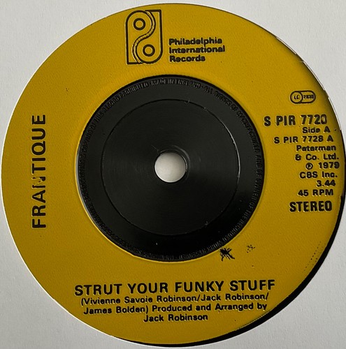 Frantique - Strut Your Funky Stuff - 7” Vinyl Single (2)