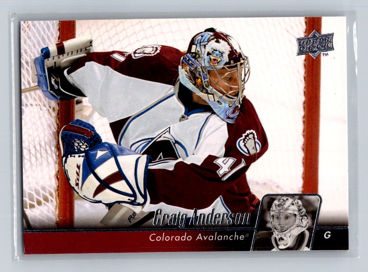 2010-11 Upper Deck #149 Craig Anderson Colorado Avalanche