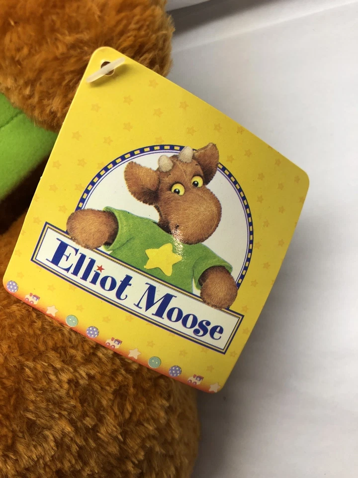 NWT Elliot Moose Plush 2000 From Andrea Beck Books Learning Curve Press - Image 2 of 4
