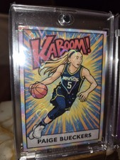 PAIGE BUECKERS 2024-25 CUSTOM DALLAS WINGS BASKETBALL 🏀 CASE INCLUDED