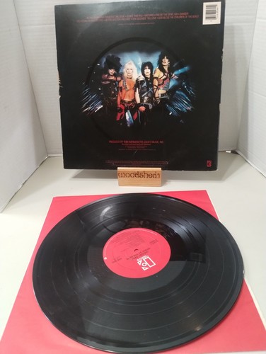 Motley Crue - Shout At The Devil LP (1983 Elektra – 60289-1 1st Press) - Picture 4 of 4