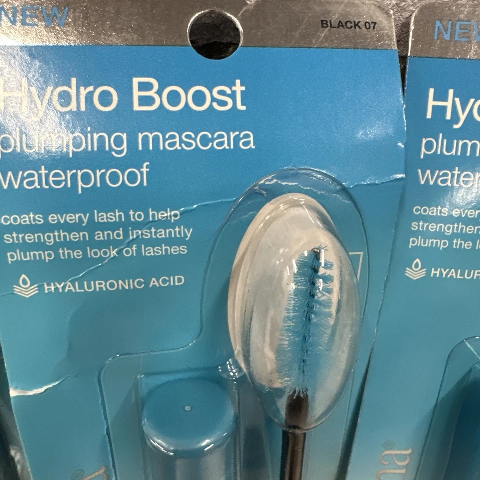 4PK Neutrogena Hydro Boost Plumping Mascara ~ WATERPROOF ~ 07 BLACK ~ 0.21 OZ EA - Image 3 of 3