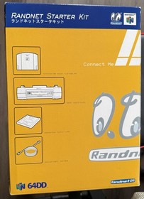 Nintendo 64DD Randnet Starter Kit With 2 64dd Games