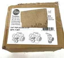 Rheem Brass Service Valves for Tankless Water Heaters RTG20326