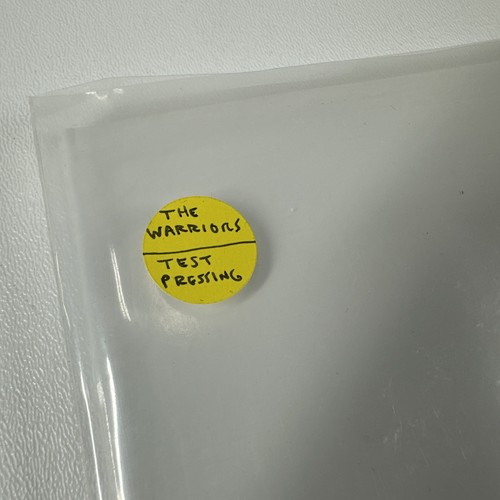 The Warriors OST Soundtrack Waxwork TEST PRESSING - Picture 2 of 6