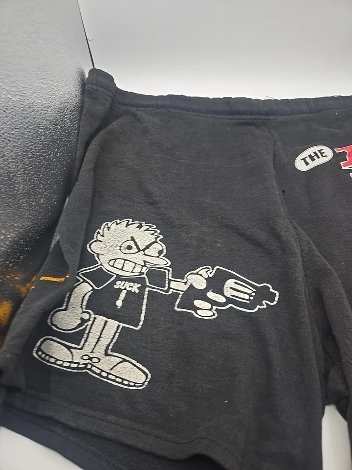 Pantalones cortos vintage súper raros Meatmen Band Foto 2 de 4