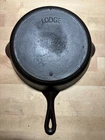 LODGE Arc Logo Raised # 6 Cast Iron Skillet Single Notch Heat Ring Restored