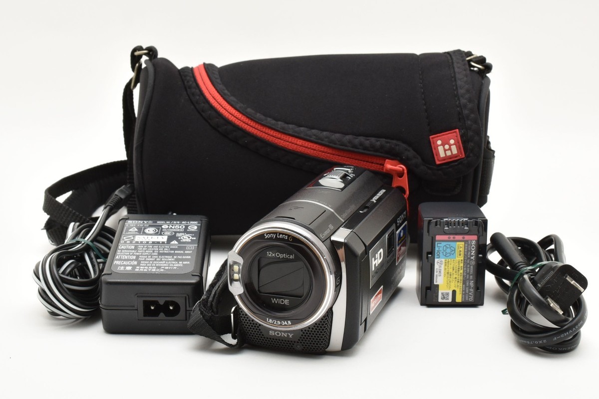 ⭐︎ソニー HDビデオカメラ⭐︎HDR-PJ590V バッテリー2個付 SDカード付 ⭐︎ソニー HDビデオカメラ⭐︎HDR-PJ590V バッテリー2個付 SD
