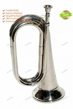 Bugle Nickle Finish Old School Orchestra Band Bugle Bigul Classy