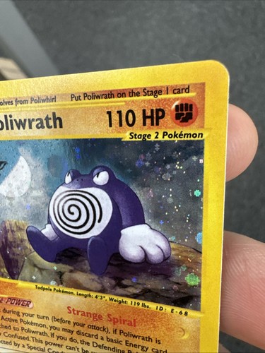 Pokémon TCG Poliwrath Skyridge H24/H32 Holo Rare - Picture 4 of 12