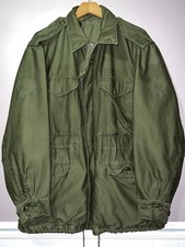 VINTAGE M51 FIELD JACKET SOUTHERN ATHLETIC dated 1956 TALON ZIPPER ARMY medium