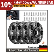 4 x 20mm Spurplatten Spurverbreiterung für Mercedes Distanzscheibe Ø66,45 5x112