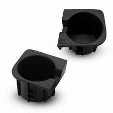 Center Console 2X Cup Holder Insert Left Right For Tacoma 05-17 2.7L 3.5L 4.0L