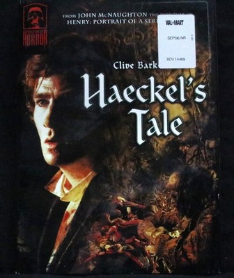 DVD HAECKEL'S TALE Clive Barker Widescreen Original Cardboard Sleeve NEW SEALED