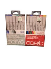 COPIC SKETCH MARKERS LOT  SEA & SKY (6) and B...