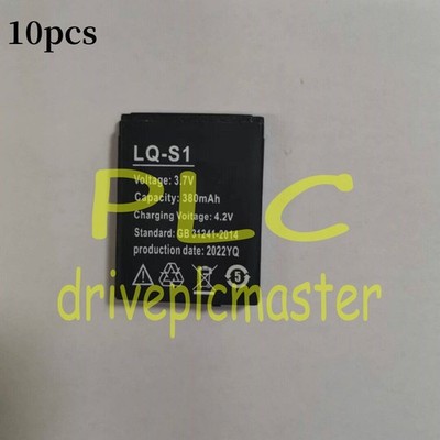 10pcs LQ-S1 380mAh Battery For Watch AB-S1 HLX-S1 DZ09 DJ-09 W8 A1 V8 X6 FYM-M9