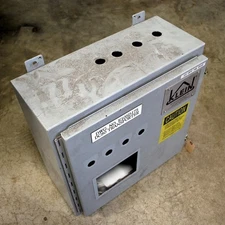 Hoffman A-202008LP, 20" x 20" x 8" Enclosure, Type 12,13  With Internal Plate