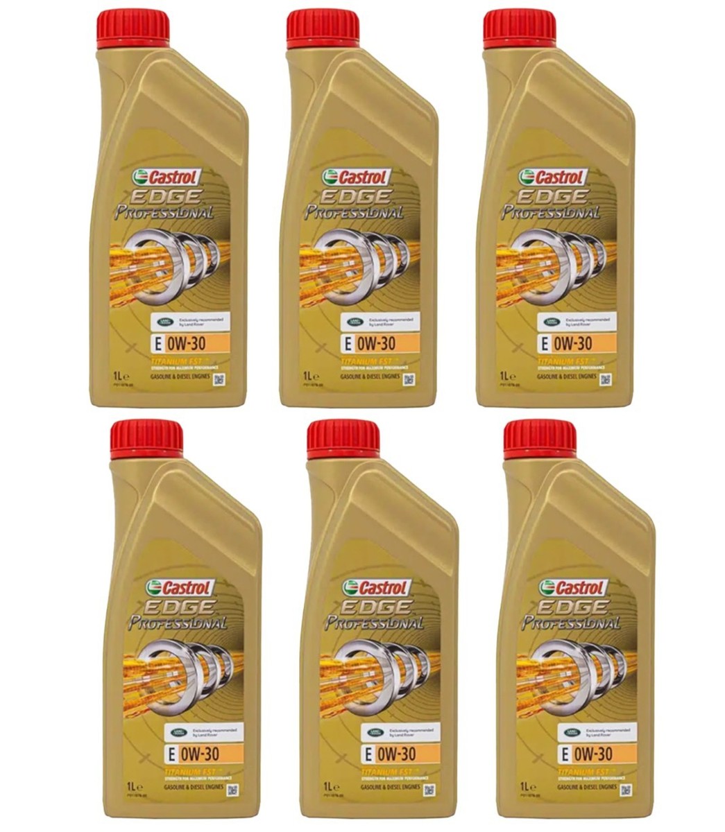 Castrol EDGE Professional E 0W-30 Full Synthetic Motor Oil Case of