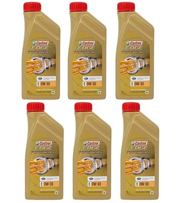 Castrol EDGE Professional E 0W-30 Full Synthetic Motor Oil Case of 6-1 Qt Bottle