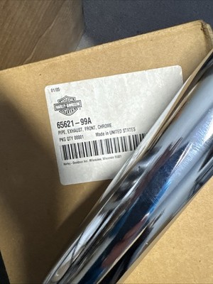 Harley 65621-99A 98-06 Touring Front Exhaust Header Pipe NOS OEM