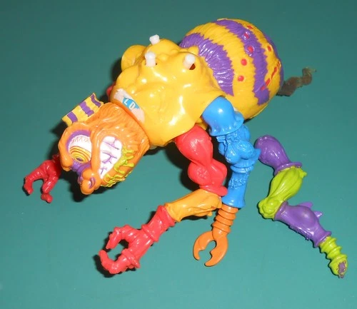 Vtg 1990 Playmates TMNT Ninja Turtles Mega Mutants Killer Bee Figure Incomplete