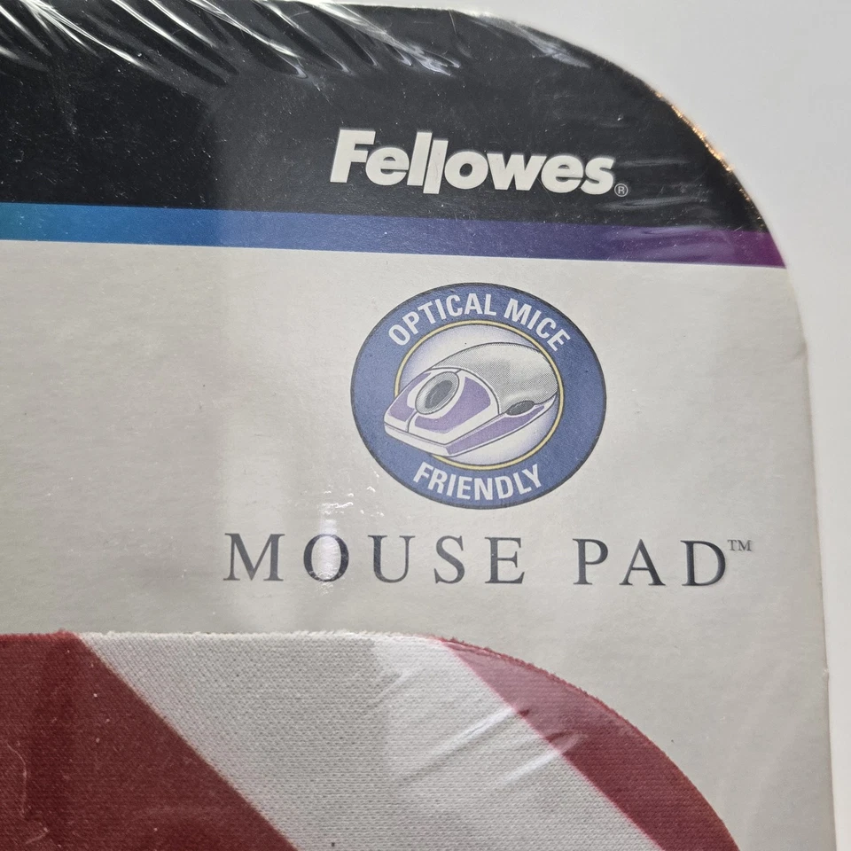 American Flag Mouse Pad Patriotic Red White Blue Statue Of Liberty Made In USA - Image 2 of 4