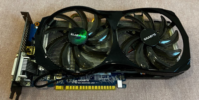Gigabyte GeForce GTX 650 Ti OC 2GB GDDR5 (GV-N65TOC-2GI) Grafikkarte