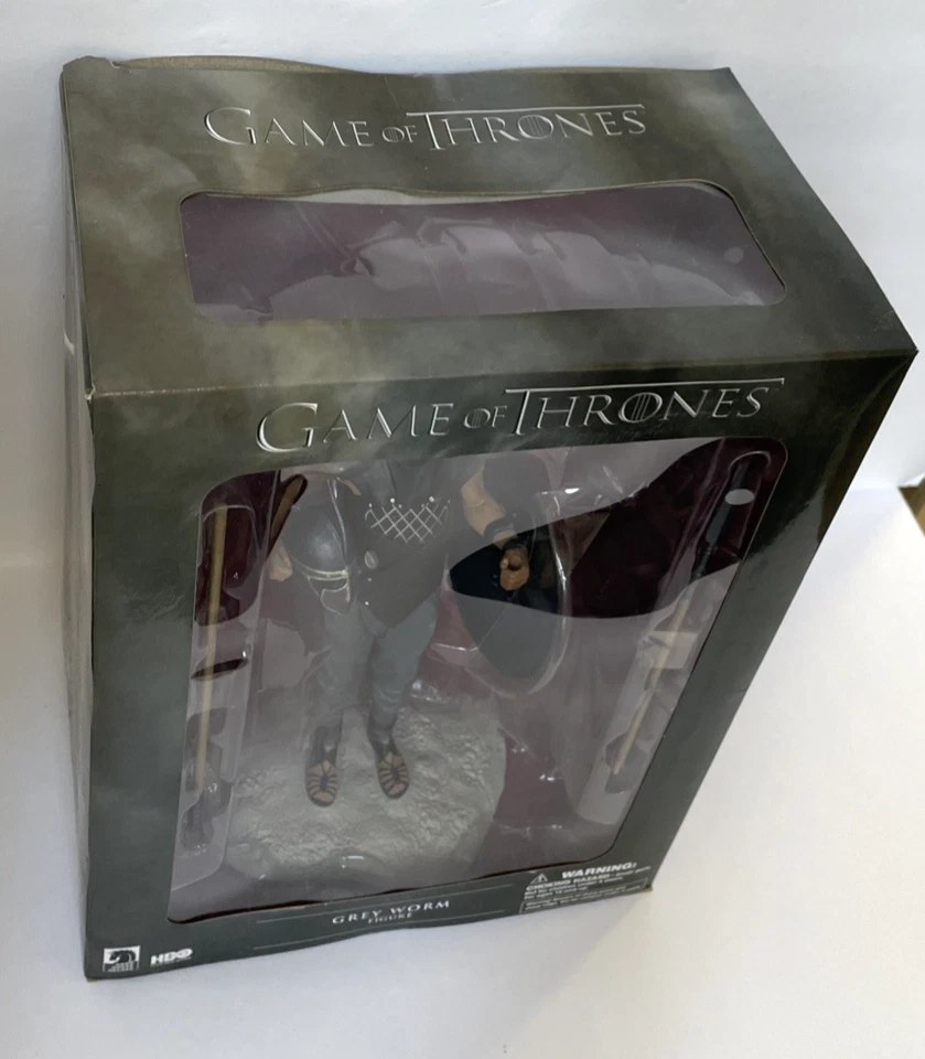 权力的游戏黑马豪华灰色蠕虫可动人偶收藏品阅读说明 — 第 3/4 张图片