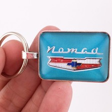 1955 1956 1957 Chevy Nomad CHROME Tailgate Sc...