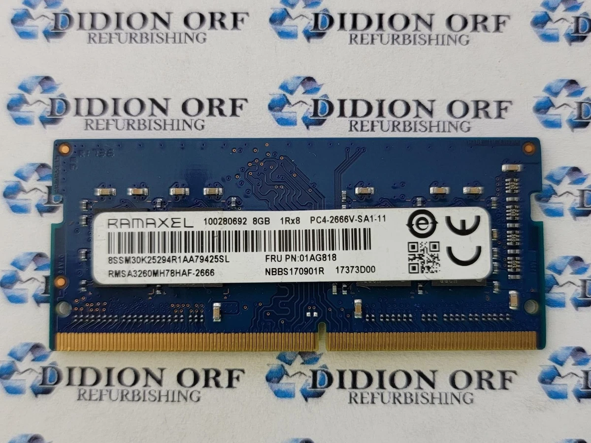 Ramaxel PC4-21300 (DDR4-2666) Bus Speed DDR4 SDRAM Memory (RAM