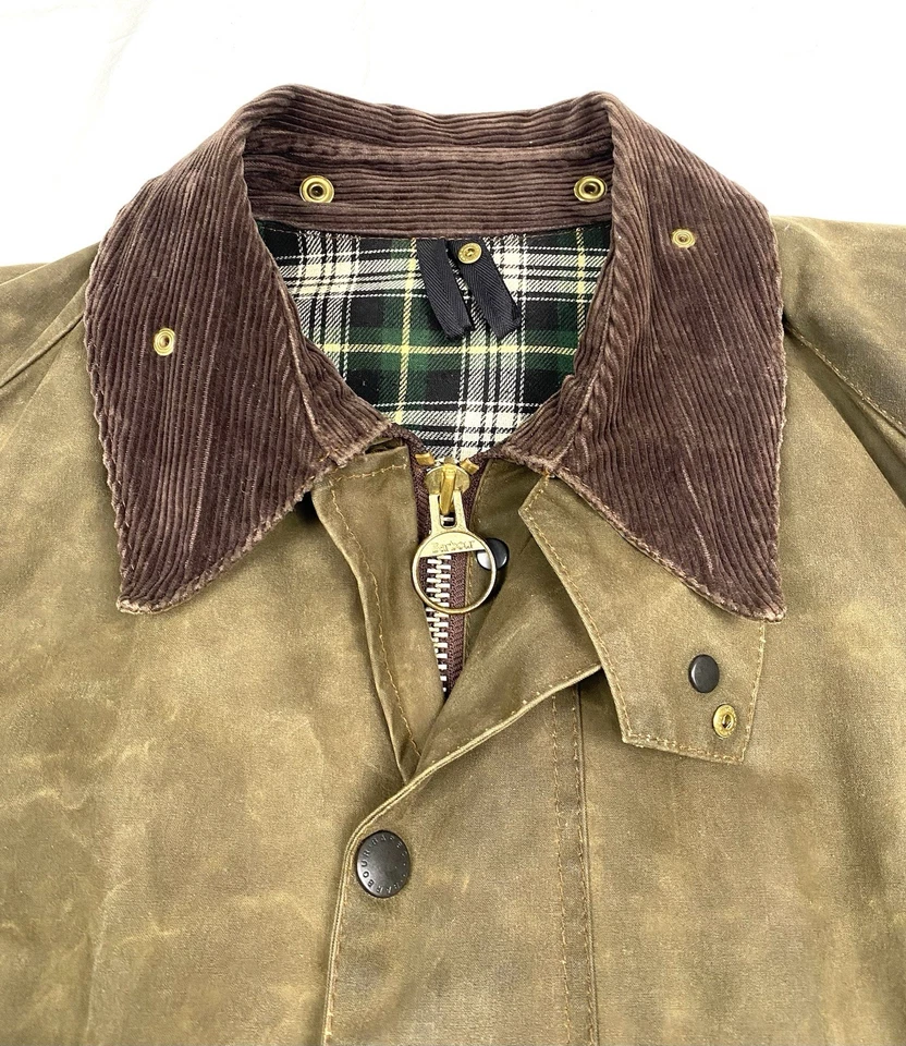 Cerniera vintage Barbour A98 Solway C48/122 cm, XXL, rara - Immagine 2 di 4