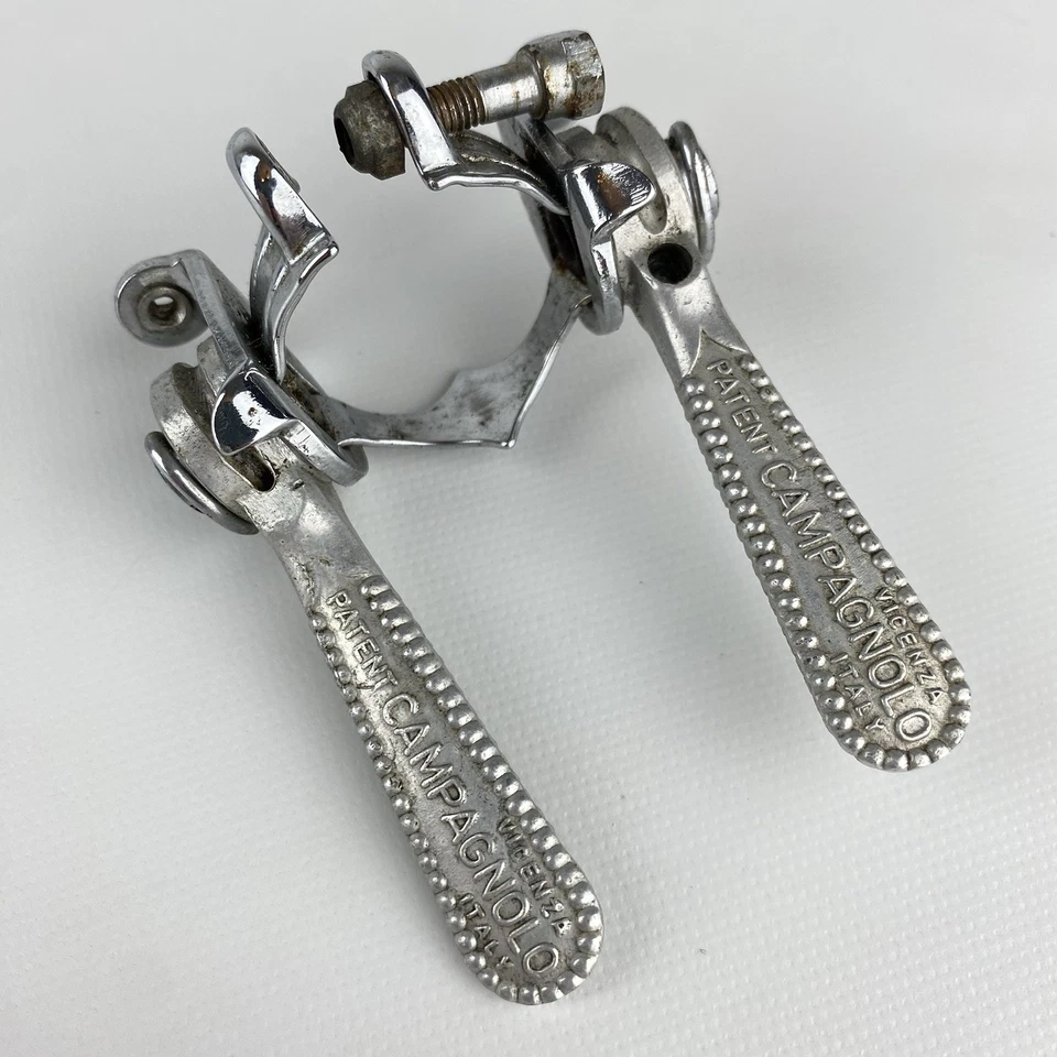 Vintage Campagnolo Record Shift Lever Set Vicenza Shifter Clamp-on 60s,70s - Image 3 of 3