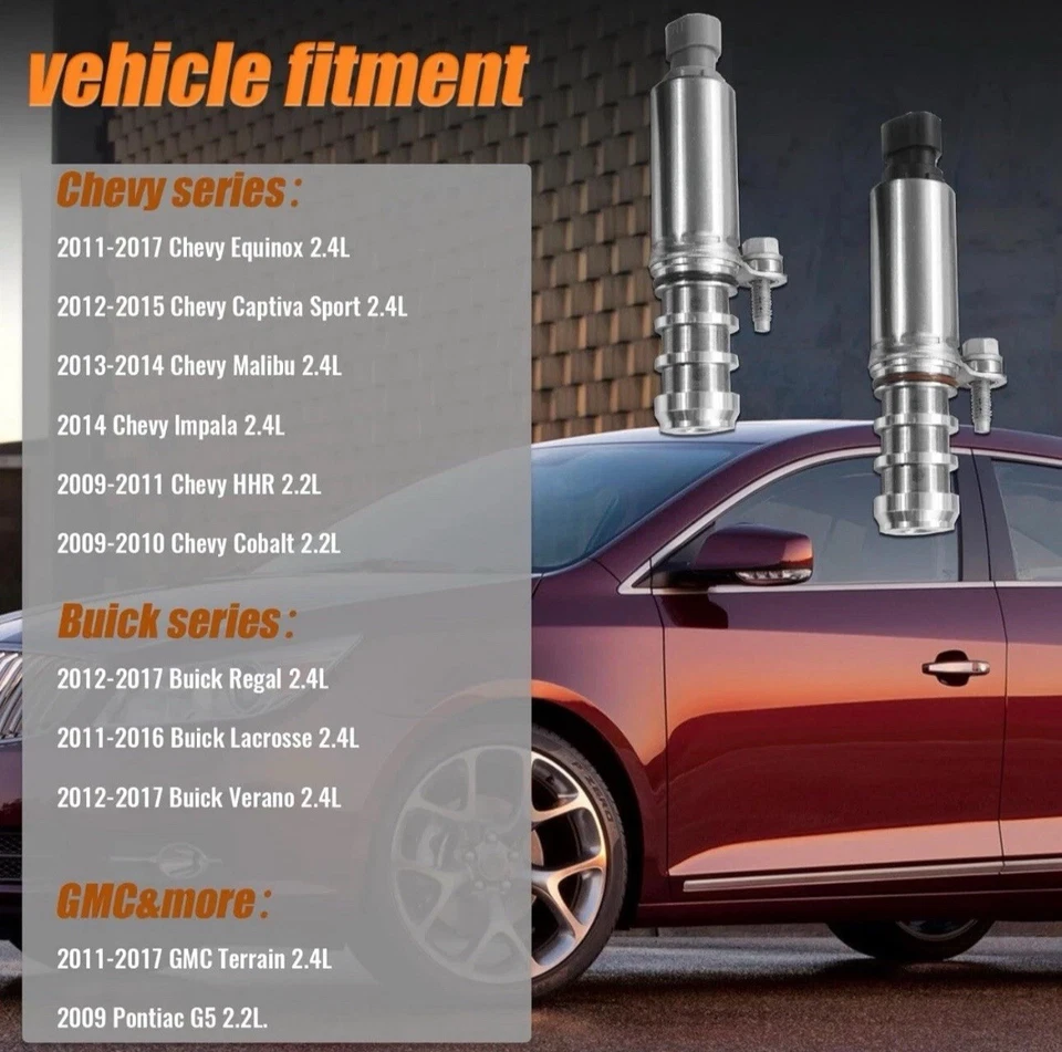 Timing Chain Kit Fit GMC Terrain Chevrolet Equinox HHR Buick Lacrosse 2.4L 2.2L - Image 3 of 4