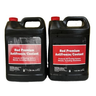 2 Pack Red Premium Antifreeze/Coolant 1 Gallon Each