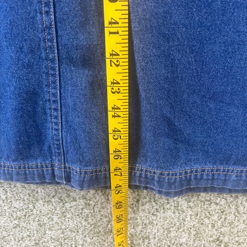 Vestido informal Susan Bristol para mujer XL azul denim sin mangas granja al aire libre - Imagen 8 de 9