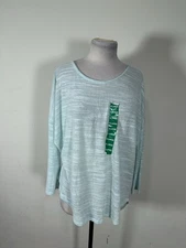 Olive And Oak Women’s Blue Color Long Sleeve Top Size XL