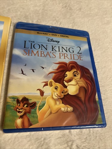 The Lion King 2: Simba's Pride (Blu-ray, 1998) Disney/ New Sealed W/ Slipcover - Foto 3 di 6