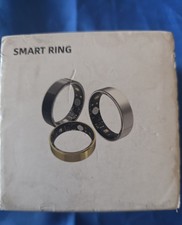 Smart Health Smart Ring Gold Stainless Steel Health Tracker Size 8 NEW