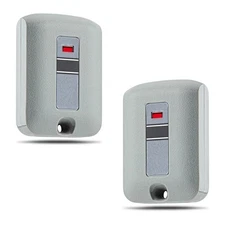 2PCS Garage Door Remote Control Fit Linear Multicode 307010, 30891 10 DIP 300MHz