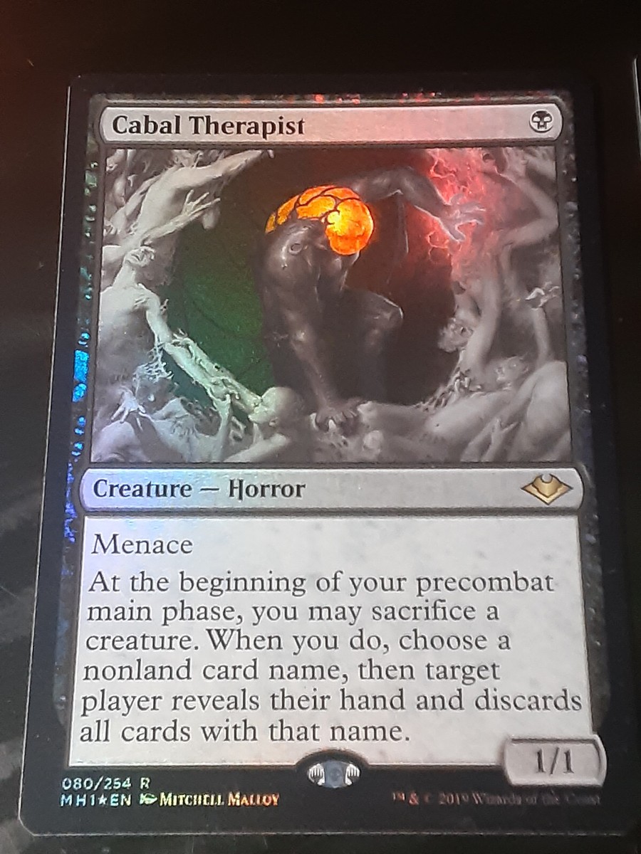 Cabal Therapist FOIL , Modern Horizons , Near Mint , MTG, FREE