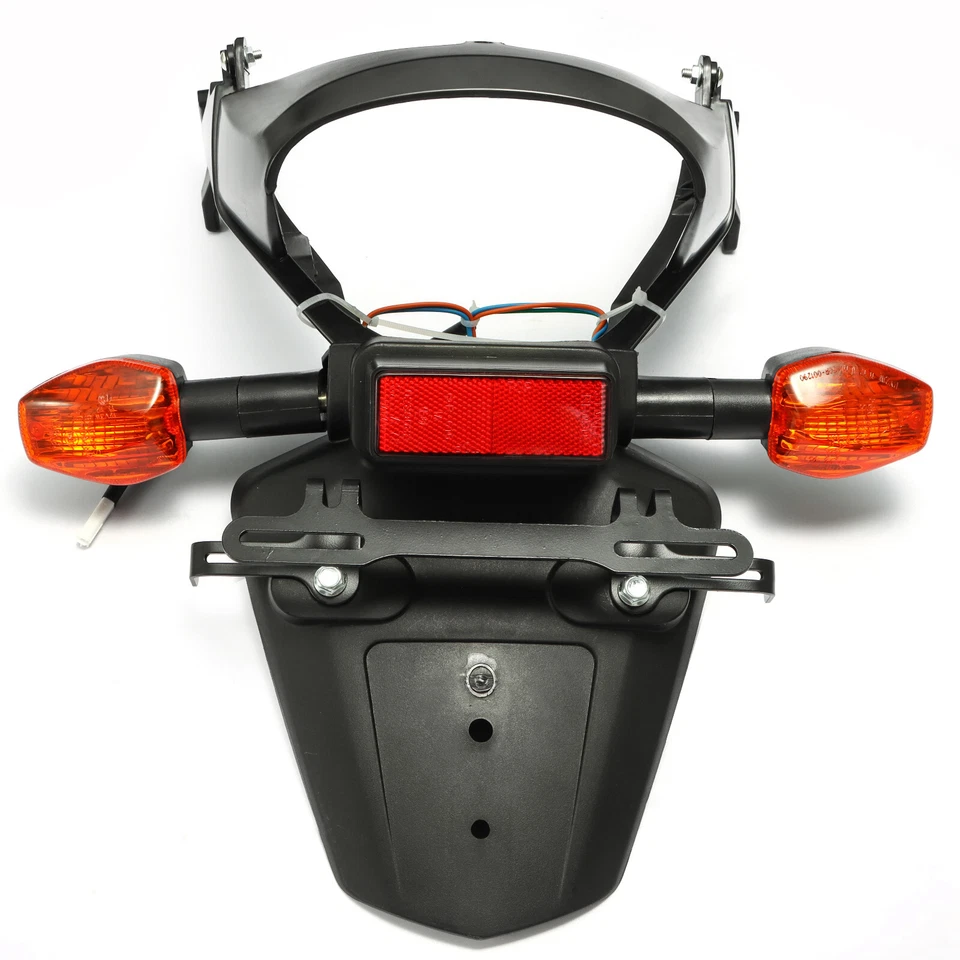 Soporte de luz de matrícula para guardabarros trasero apto para señal de giro CBR600RR F5 2003-06 Foto 2 de 4