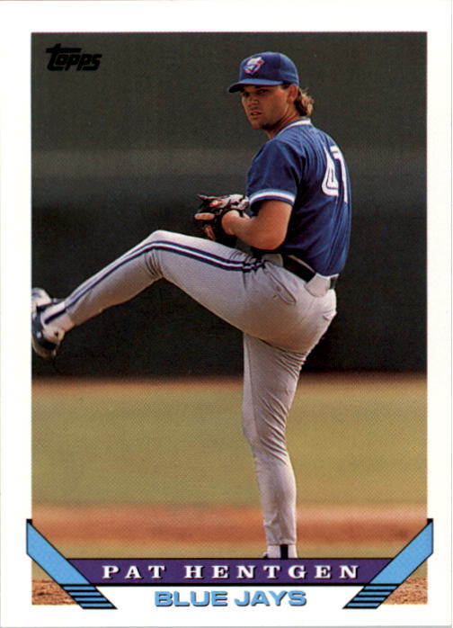 1993 Topps #752 Pat Hentgen - NM