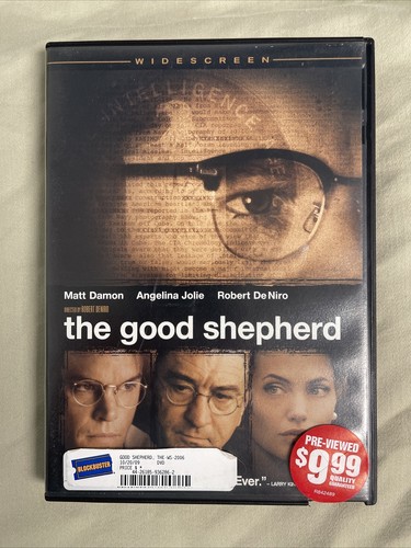 The Good Shepherd Widescreen DVD Matt Damon Angelina Jolie Robert DeNiro - Picture 1 of 2