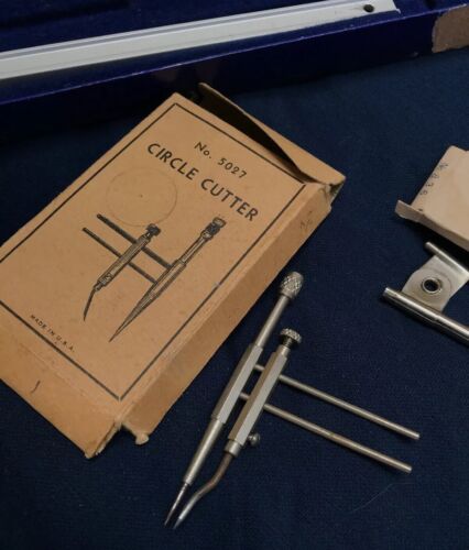 LG LOT Vintage Engineering Architect Drafting Tools Alvin West Germany Machinist - Picture 11 of 12