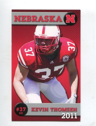 2011 Nebraska Cornhuskers Football Pocket Schedule NBA cards - You Pick 'em - Picture 11 of 20