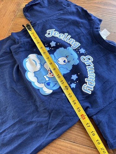 Care Bears Grumpy Bear - Nobody Cares Like a Care Bear - T-shirt blu taglia S - Foto 4 di 7