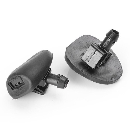 Lavadora de parabrisas delantero jet para peugeot 206 c2 plástico negro 1 par - Imagen 2 de 7