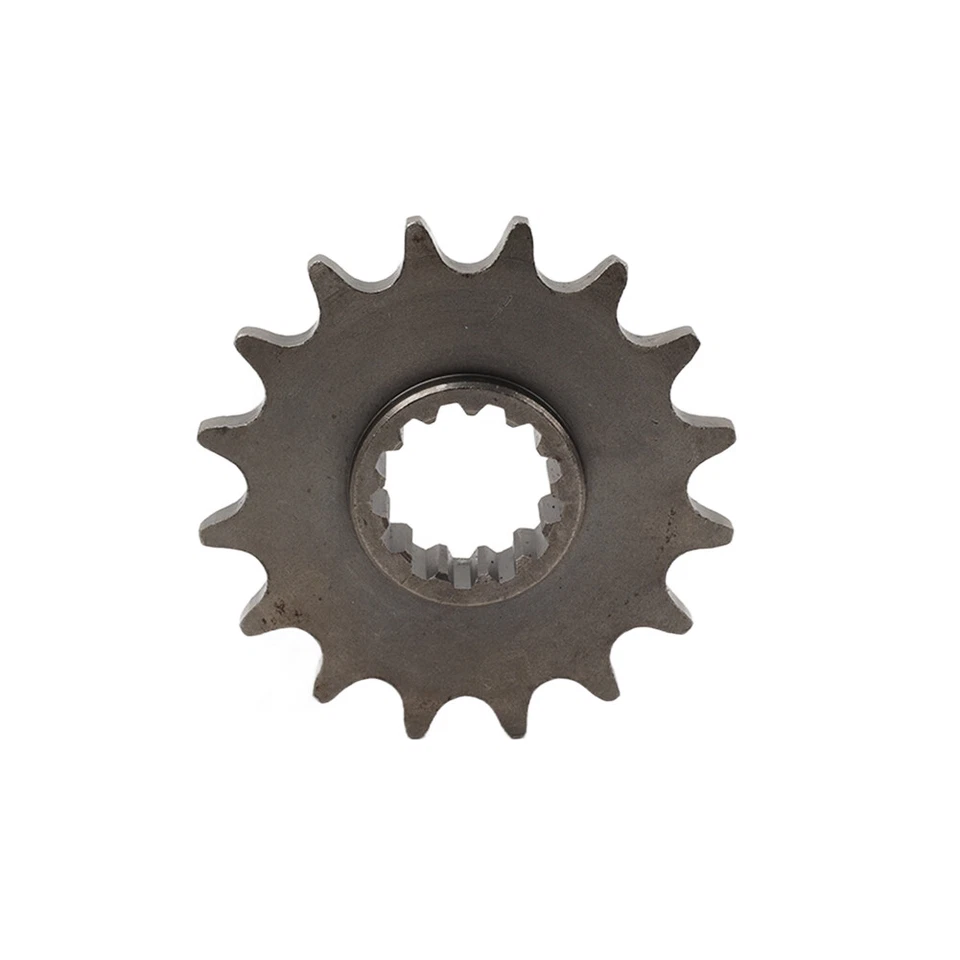 Piñón de cadena de transmisión delantera 16T de acero nuevo 1 pieza para Honda CBR1000RR 2004-2019 Foto 4 de 4