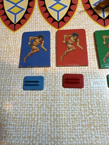1984 Vintage Tarzan Board Game Milton Bradley MB With 3 D Animals Complete - Picture 13 of 24
