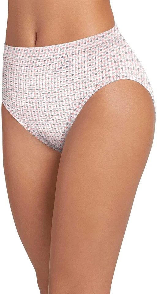 Jockey 25342 女式 Elance Breathe 法国剪裁 3 件装内衣 L 码 — 第 2/3 张图片